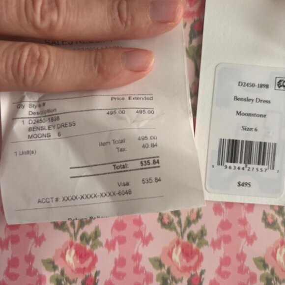 Bensley Fitted Lace Mini Dress - Picture 6 of 7